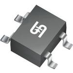 Taiwan Semiconductor-MBS6-K RCG Bridge Rectifiers Diode Rectifier Bridge Single 600V 0.8A 4-Pin Case MBS T/R