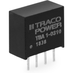Traco Power-TBA 1-0513 DC to DC Converter and Switching Regulator Module Module DC-DC 5VIN 1-OUT 15V 0.065A 1W 4-Pin SIP Module