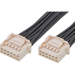 Molex-2219551122 Cable Assembly Other Cable Assembly UL 10002 0.15m 22AWG Wire to Board to Wire to Board 12 to 12 POS M-M Crimp-Crimp Bag