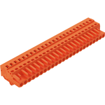 WAGO-231-324/008-000 Connector Terminal Blocks 1-Conductor Female Plug, Snap-in mounting feet, 2.5 mm2, Pin spacing 5.08 mm, 24-pole WAGO-231-324/008-000 Connector Terminal Blocks 1-Conductor Female Plug, Snap-in mounting feet, 2.5 mm2, Pin spacing 5.08 mm, 24-pole