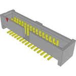 Samtec-SHF-115-01-F-D-SM-TR Connector Headers and PCB Receptacles Conn Shrouded Header (4 Sides) HDR 30 POS 1.27mm Solder ST Top Entry SMD T/R Samtec-SHF-115-01-F-D-SM-TR Connector Headers and PCB Receptacles Conn Shrouded Header (4 Sides) HDR 30 POS 1.27mm Solder ST Top Entry SMD T/R