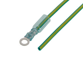 2178511146 - Pre-Crimped Lead Perma-Seal-to-Pigtail, Solderless, Tin (Sn) Plating, 600.00mm Length, Green-Yellow