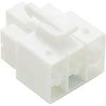 Molex-0351510619 Connector Discrete Wire Housing Conn Housing PL 6 POS 7.3mm Crimp ST Panel Mount Natural Bag