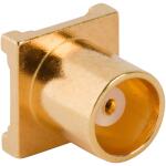 Amphenol RF-919-118J-51PT Connector RF Conn MCX 0Hz to 2GHz 50Ohm Solder ST SMD F Gold T/R