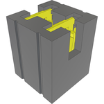 Samtec-MNT-102-BK-H Connector Jumpers and Shunts Conn Shunt F 4 POS 2.54mm ST Bulk