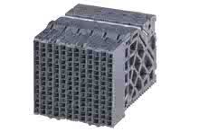 1704801022 - Impact 85 Ohm Plus 5 Pair Right-Angle Daughtercard, Unguided, 12 Columns, 180 Circuits, Plated Through Hole Dimension 0.39mm, Lead Free