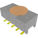 Samtec-S2M-105-02-F-D-K Connector Headers and PCB Receptacles Conn Socket Strip SKT 10 POS 2mm Solder ST Top Entry SMD Tube