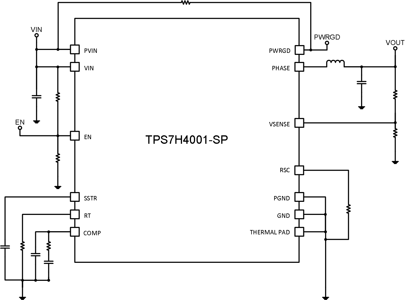 TPS7H4001-SP product image