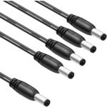 Tensility International-10-02769 Cable Assembly DC Power Cable Assembly 0.915m DC Power Plug to 4DC Power Plug 2 to (2/2/2/2)POS (4)M-M 18AWG