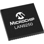Microchip Technology-LAN9250T/ML Ethernet Controllers Ethernet CTLR Single Chip 10Mbps/100Mbps 64-Pin QFN EP T/R