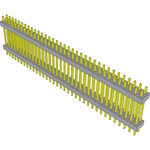 Samtec-TW-35-07-G-D-530-120 Connector Headers and PCB Receptacles Conn Board Stacker HDR 70 POS 2mm Solder ST Top Entry Thru-Hole Bulk