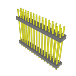Samtec-ZW-15-13-L-D-915-100 Connector Headers and PCB Receptacles Conn Board Stacker HDR 30 POS 2.54mm Solder ST Top Entry Thru-Hole Bulk