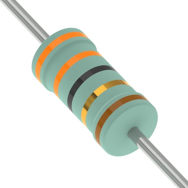 33 Ohm Axial 5% WS Series