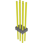 Samtec-MTSW-103-13-L-D-740 Connector Headers and PCB Receptacles Conn Unshrouded Header HDR 6 POS 2.54mm Solder ST Top Entry Thru-Hole Bulk Samtec-MTSW-103-13-L-D-740 Connector Headers and PCB Receptacles Conn Unshrouded Header HDR 6 POS 2.54mm Solder ST Top Entry Thru-Hole Bulk