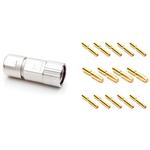 Amphenol-MB7CKN0900-S1-KIT Connector Circular Conn M23 Circular SKT 9 POS Crimp ST Cable Mount 9 Terminal 1 Port Box