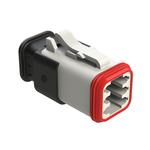 Amphenol-AT06-6S-SR01WHT Connector Discrete Wire Housing Conn Housing PL 6 POS Crimp ST Cable Mount White Amphenol-AT06-6S-SR01WHT Connector Discrete Wire Housing Conn Housing PL 6 POS Crimp ST Cable Mount White