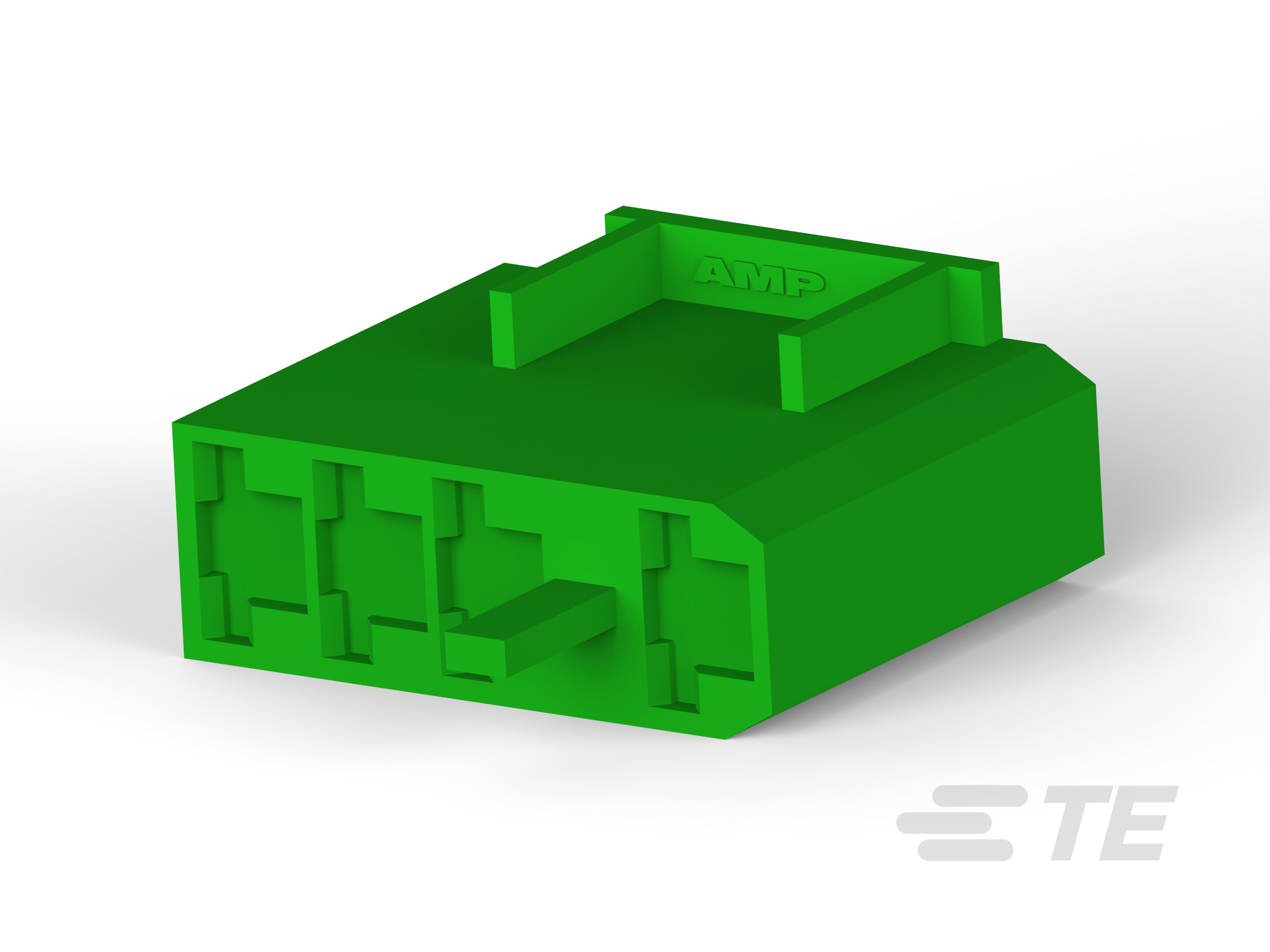 250 FASTON HSG.,REC.,4 POS,GREEN-2-521498-0 250 FASTON HSG.,REC.,4 POS,GREEN-2-521498-0