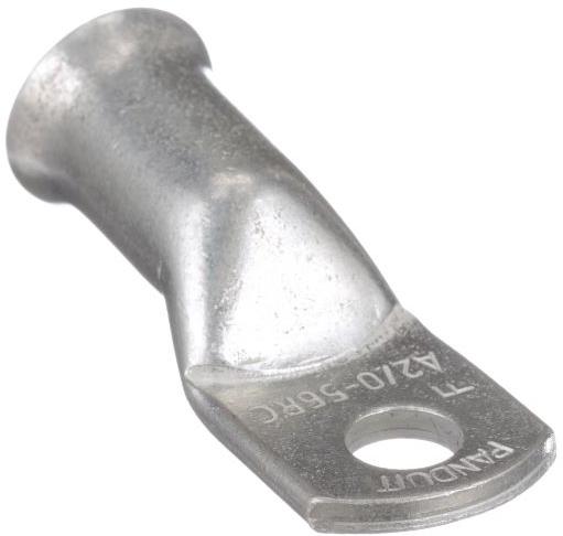 Panduit-A1-14R-C Connector Terminals Lug Terminal 1AWG High Conductivity Copper Silver 48.26mm Electro Tin Pan-Lug™