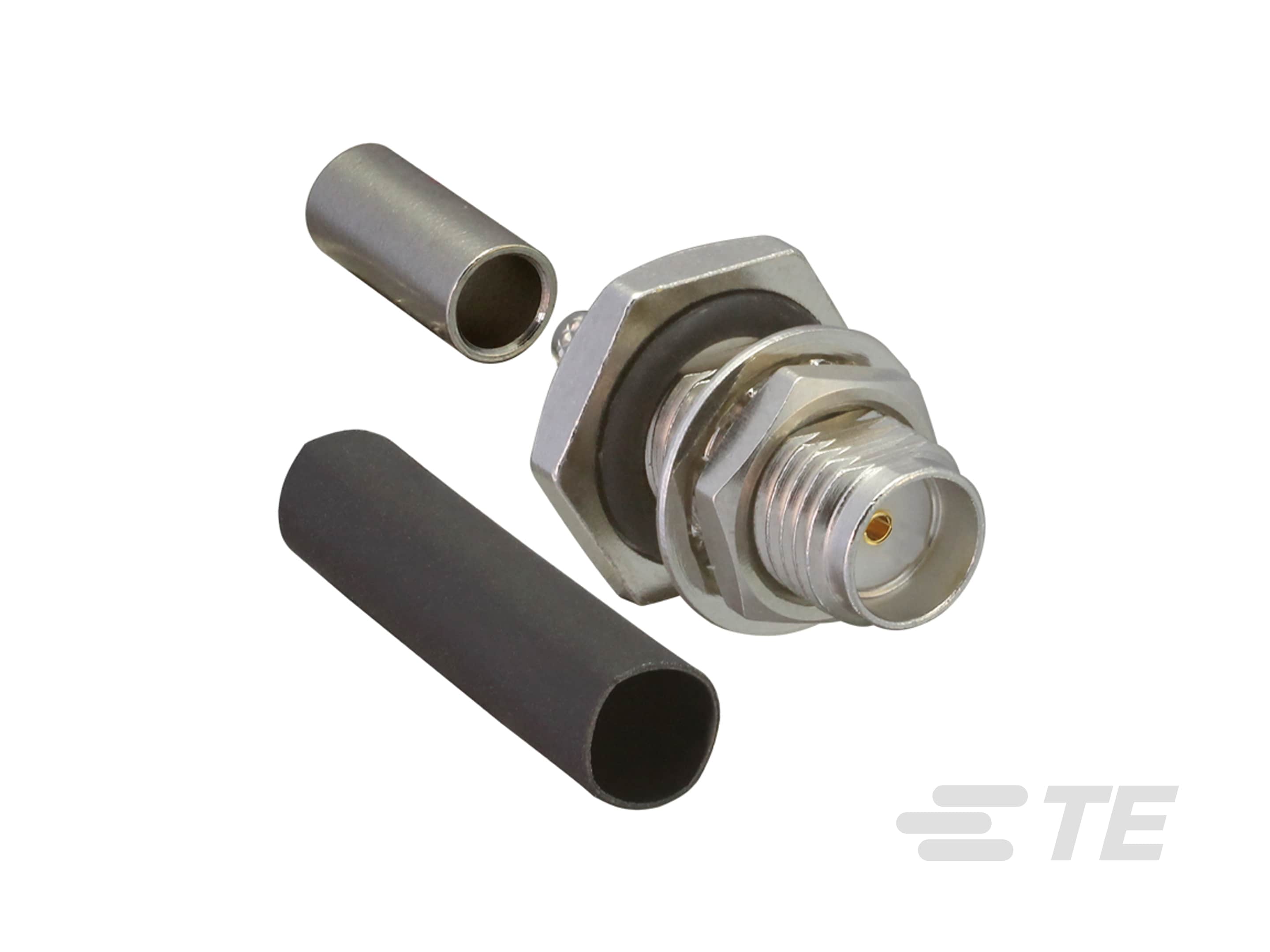 SMA Jack 50 Ohm Cable Crimp Panel Mount-CONSMA014