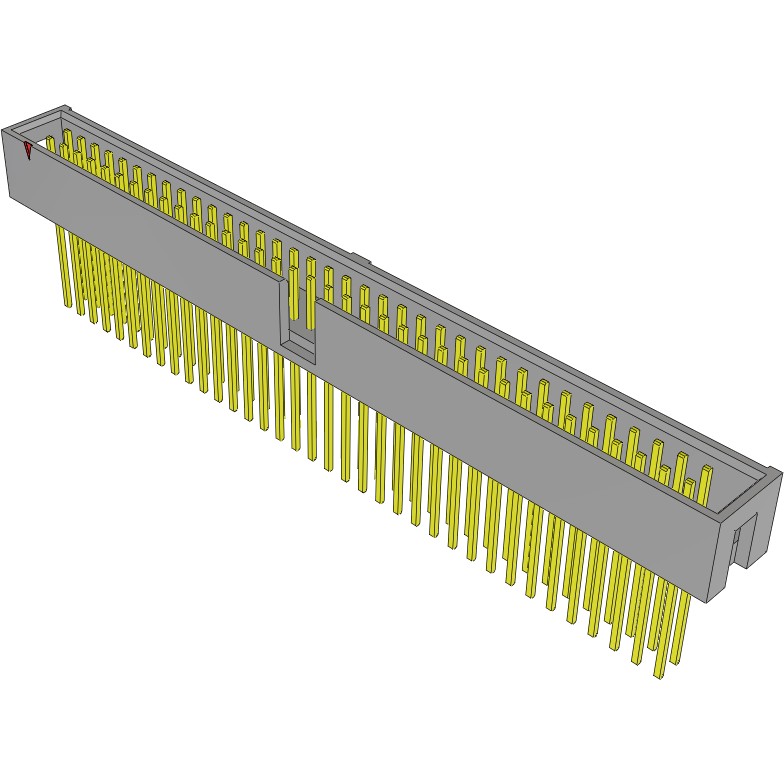 Samtec-TST-136-03-G-D Connector Headers and PCB Receptacles Conn Shrouded Header (4 Sides) HDR 72 POS 2.54mm Solder ST Top Entry Thru-Hole Bulk