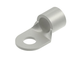 191930372 - VersaKrimp Ring Tongue Terminal for 4/0 AWG Wire, Closed-Brazed Barrel, Stud Size 1/2" (M12), Carton