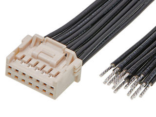 2219561141 - iGrid-to-Pigtail Off-the-Shelf (OTS) Cable Assembly, Dual Row, 100.00mm Length, 14 Circuits, Natural