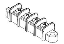 387406109 - 11.11mm Pitch Beau PCB Fixed Mount Barrier Terminal Strip, Low Profile, 300V, 9 Circuits