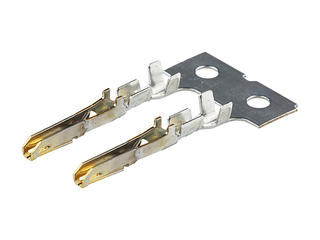 1053001400 - Nano-Fit Crimp Terminal, Female, 0.76µm Gold (Au) Plating, Lubricated, 26-24 AWG