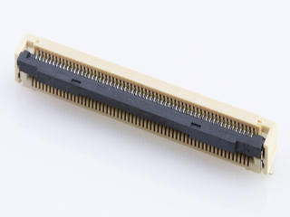 1040606017 - 0.50mm Pitch Easy-On FFC/FPC Connector, Surface Mount, ZIF, Easy-On Front Flip, Double Bottom Contact, 2.50mm Height, Accepts FFC/FPC with Ear-tabs, 60 Circuits