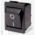 Bulgin Limited-C1350ALAAB Switch Rocker Switch Rocker ON OFF DPST Quick Connect Curved Rocker 20A 250VAC 72VDC 745.7VA