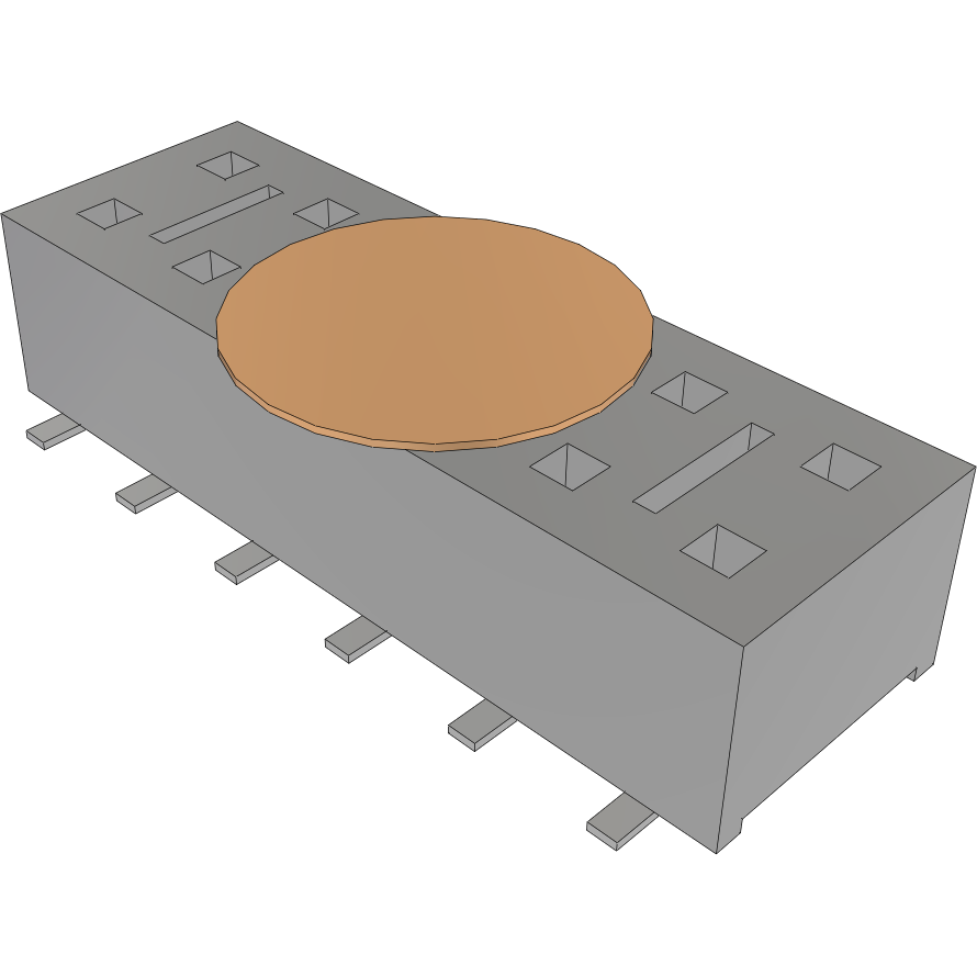 Samtec-HLE-106-02-L-DV-A-K-TR Connector Headers and PCB Receptacles Conn Socket Strip SKT 12 POS 2.54mm Solder ST SMD T/R Samtec-HLE-106-02-L-DV-A-K-TR Connector Headers and PCB Receptacles Conn Socket Strip SKT 12 POS 2.54mm Solder ST SMD T/R