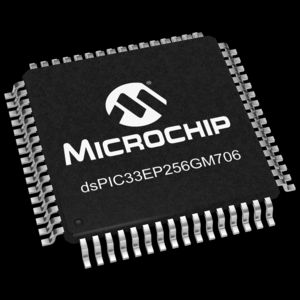 MCU 16-Bit dsPIC33 dsPIC RISC 256KB Flash 3.3V 64-Pin TQFP Tray