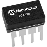 Microchip Technology-TC4428EPA Gate and Power Drivers Driver 1.5A 2-OUT Low Side Inv/Non-Inv 8-Pin PDIP Tube