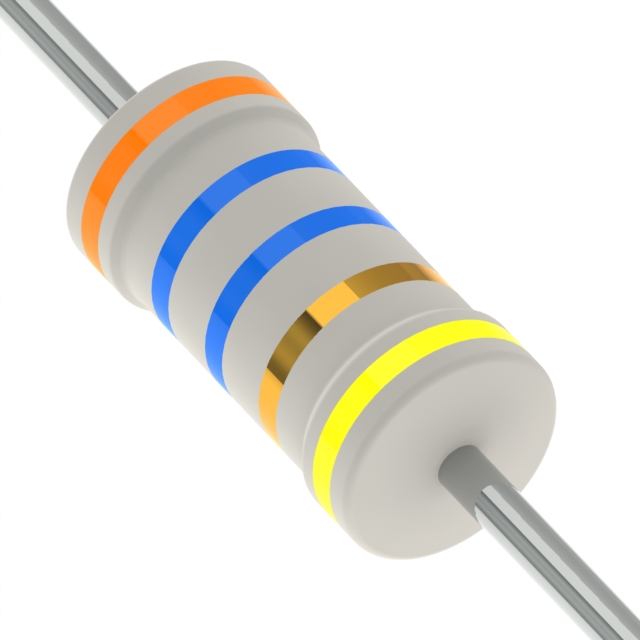 36m Ohm Axial 5% HHV 36m Ohm Axial 5% HHV