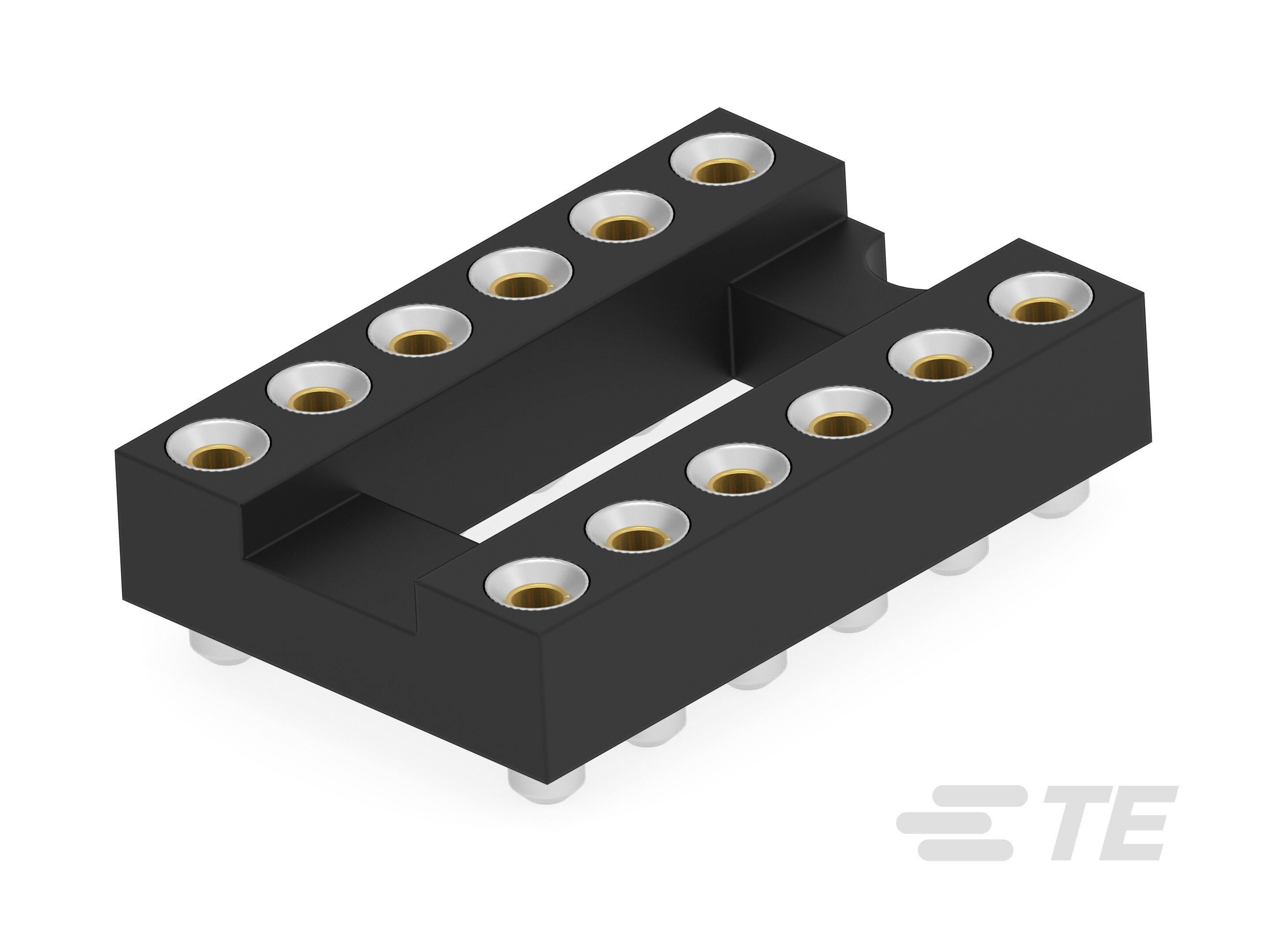 DIP IC SOCKET 12P,GOLD FLASH-SMD-2485267-4 DIP IC SOCKET 12P,GOLD FLASH-SMD-2485267-4