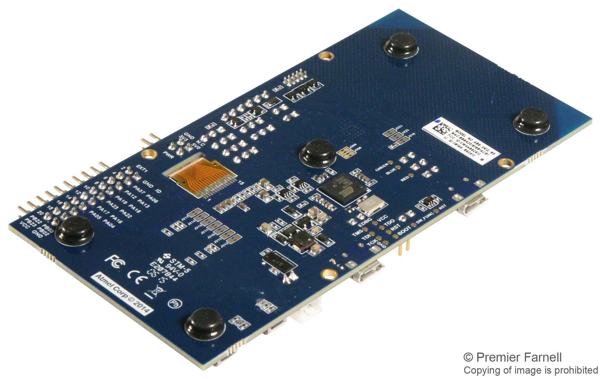 Evaluation Kit, ATSAMR21G18A + Wireless MCU, ZigBee Light Link, On-Board Debugger