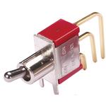 Grayhill-34ASP13B4M2RT Switch Toggle Switch Toggle ON None ON SPDT Round Lever PC Pins 20VAC 20VDC 0.4VA PC Mount