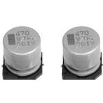 Panasonic-EEE-TK2A101AV Capacitor Aluminum Electrolytic Cap Aluminum Lytic 100uF 100V 20% (16 X 16.8mm) SMD 0.3 Ohm 0.35A 2000h 125°C Tape Automotive AEC-Q200