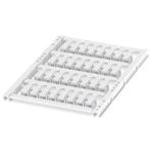 PHOENIX CONTACT-0830786 Cable Markers Cable Markers Pre-Marked Card Clip On Polycarbonate White