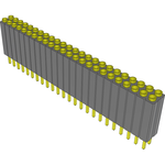 Samtec-ESD-124-T-25 Connector Headers and PCB Receptacles Conn Socket Strip SKT 48 POS 2.54mm Solder ST Top Entry Thru-Hole Bulk