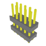 Samtec-ZW-05-15-L-D-320-080 Connector Headers and PCB Receptacles Conn Board Stacker HDR 10 POS 2.54mm Solder ST Top Entry Thru-Hole Bulk Samtec-ZW-05-15-L-D-320-080 Connector Headers and PCB Receptacles Conn Board Stacker HDR 10 POS 2.54mm Solder ST Top Entry Thru-Hole Bulk