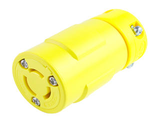 1301410053 - Super-Safeway Connector with Locking Blade, 3 Pole/3 Wire, Non-NEMA, 15A/125V, 10A/250V