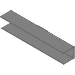 Hammond Manufacturing-C3RWT1272  Gray Galvanized Steel Type 3R Wiring Trough