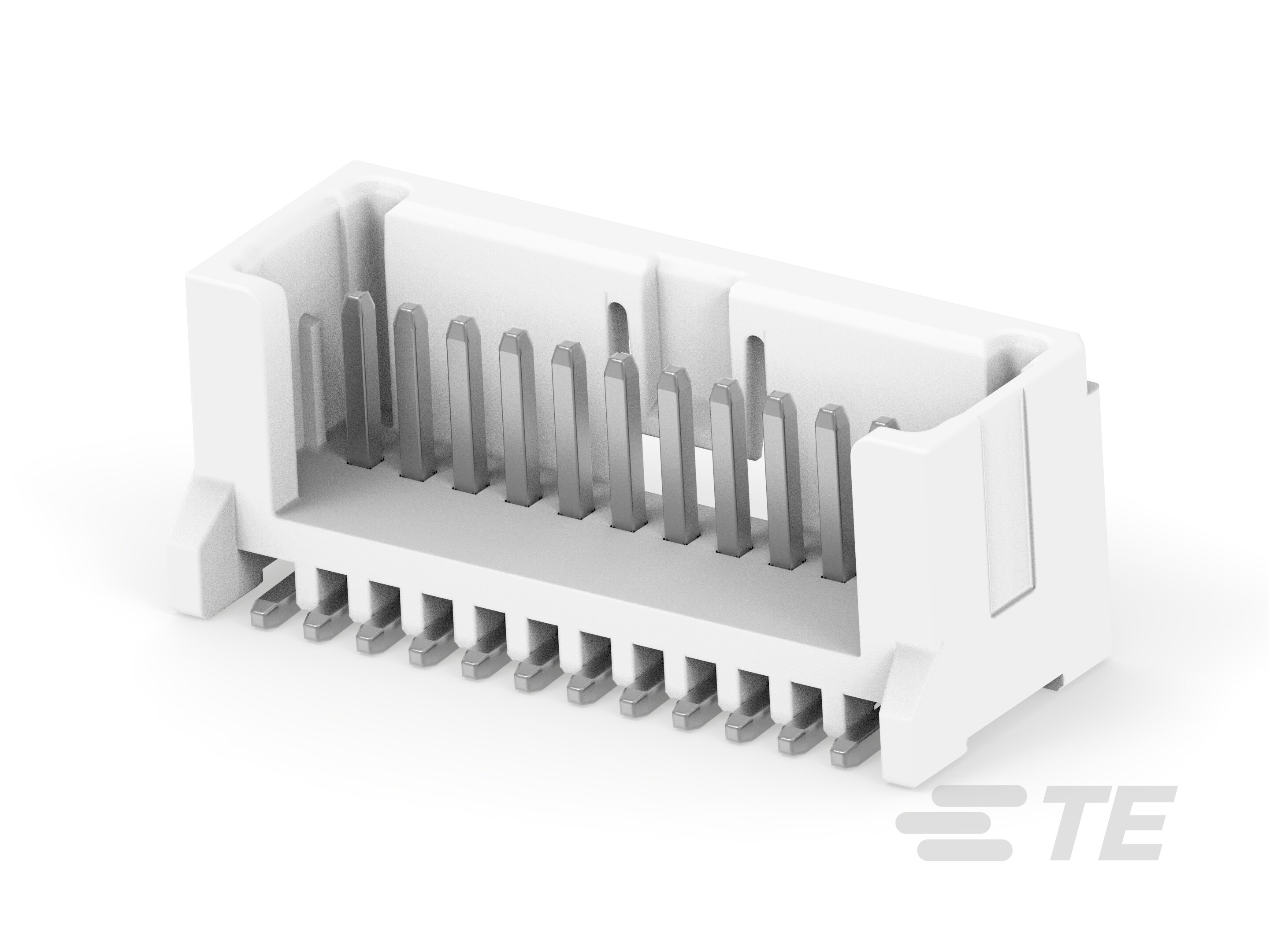 MICRO CT CONN SINGLE ROW HDR ASSY(V)12p-1-2355091-2
