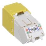 Panduit-CJUD688TGYL Connector Telephone and Telecom Conn RJ-45 F 8 POS IDT Cable Mount 8 Terminal 1 Port Mini-Com® Cat 6 Bulk