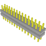 Samtec-TW-14-02-G-D-150-120 Connector Headers and PCB Receptacles Conn Board Stacker HDR 28 POS 2mm Solder ST Top Entry Thru-Hole Bulk