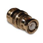 Amphenol RF-242101 Connector RF Conn Type N-BNC Adapter 0Hz to 4GHz 50Ohm ST F/PL Gold Amphenol RF-242101 Connector RF Conn Type N-BNC Adapter 0Hz to 4GHz 50Ohm ST F/PL Gold
