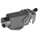 TE Connectivity-1-1102109-2 Backshells Backshell, Housing Straight Aluminum Die Cast Silver Gray Loose