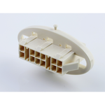 Molex-2143720001 Connector Discrete Wire Housing Conn Housing PL 12 POS 4.2mm Crimp ST Panel Mount Natural Bag