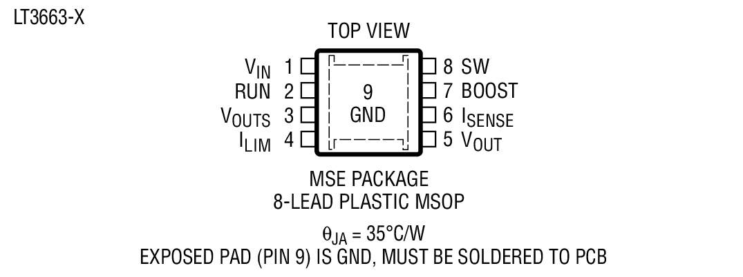 LT3663 product image